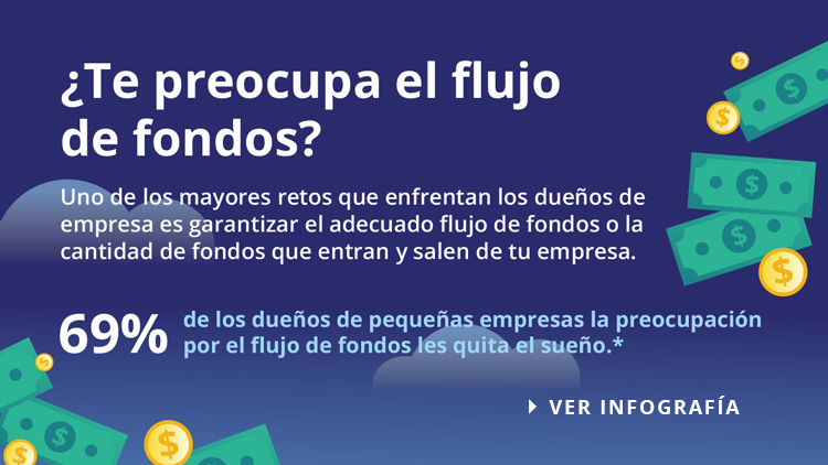Infografía de flujo de efectivo